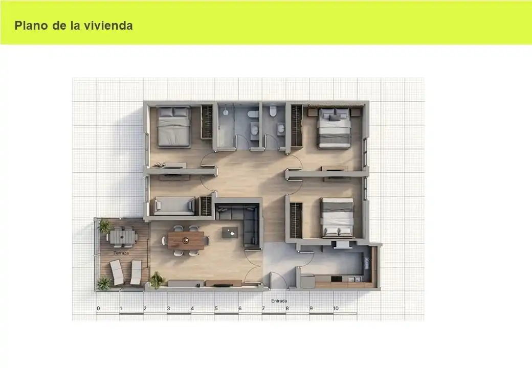 Appartamento con giardino in affitto a Calle Calle Salvador Allende, imagen 44