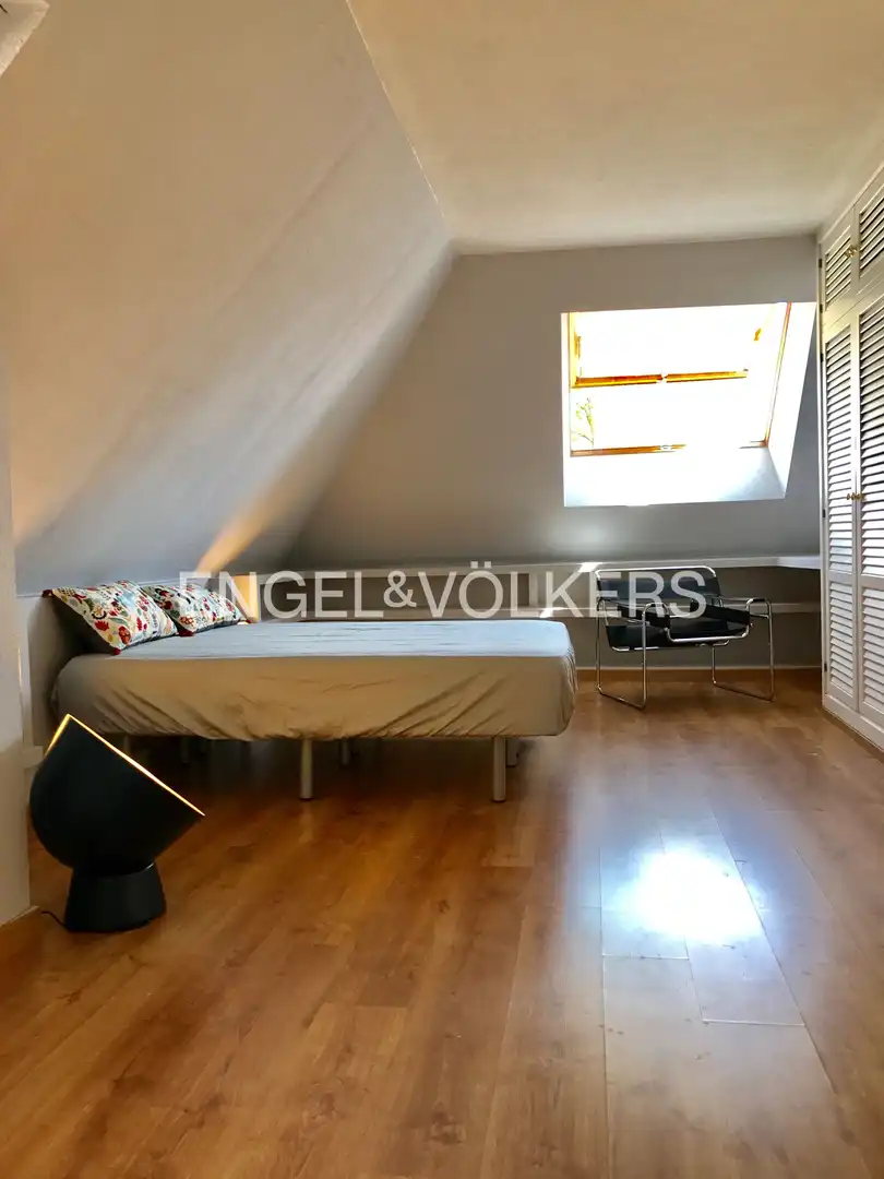 Bedroom of Flat for rent in Las Rozas de Madrid  with Air Conditioner, Heating and Parquet flooring