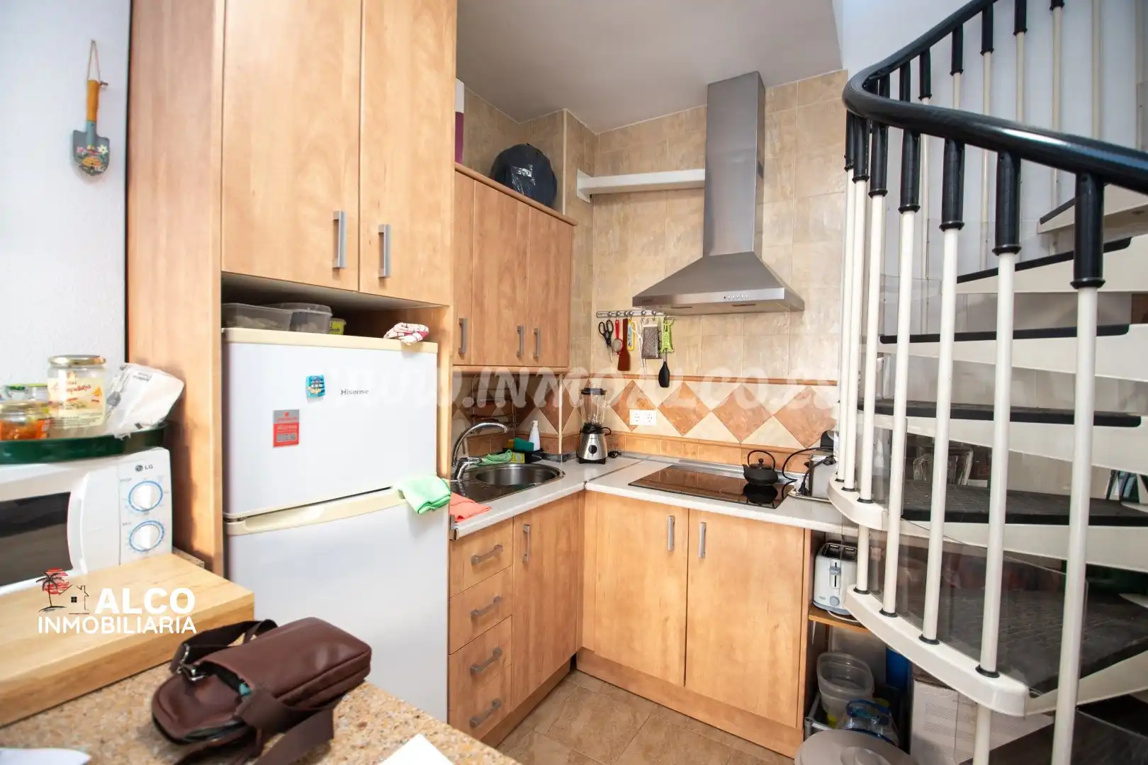 Cocina de Dúplex en venta en Torrox con Aire acondicionado, Terraza y Trastero