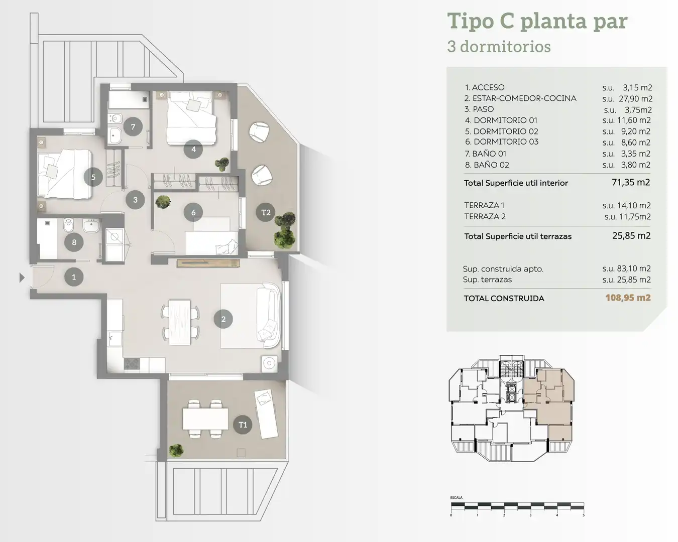 Apartment mit Pool zum Verkauf in Playa Arenal - Bol, imagen 11