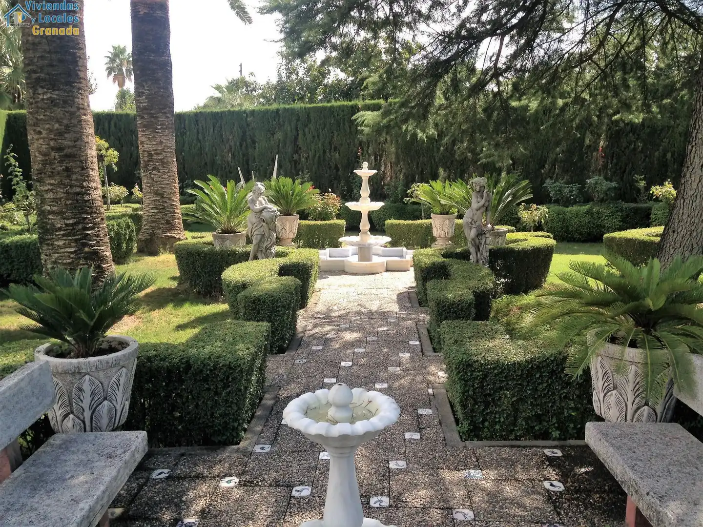 Jardín de Casa o chalet en venta en Granada con Aire acondicionado, Jardín privado y Trastero