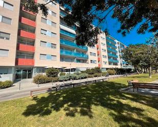 Exterior view of Flat for sale in  Lleida Capital  with Air Conditioner and Terrace