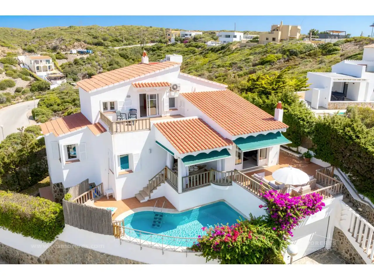 Vista exterior de Casa o chalet en venta en Maó - Mahón con Aire acondicionado, Calefacción y Terraza