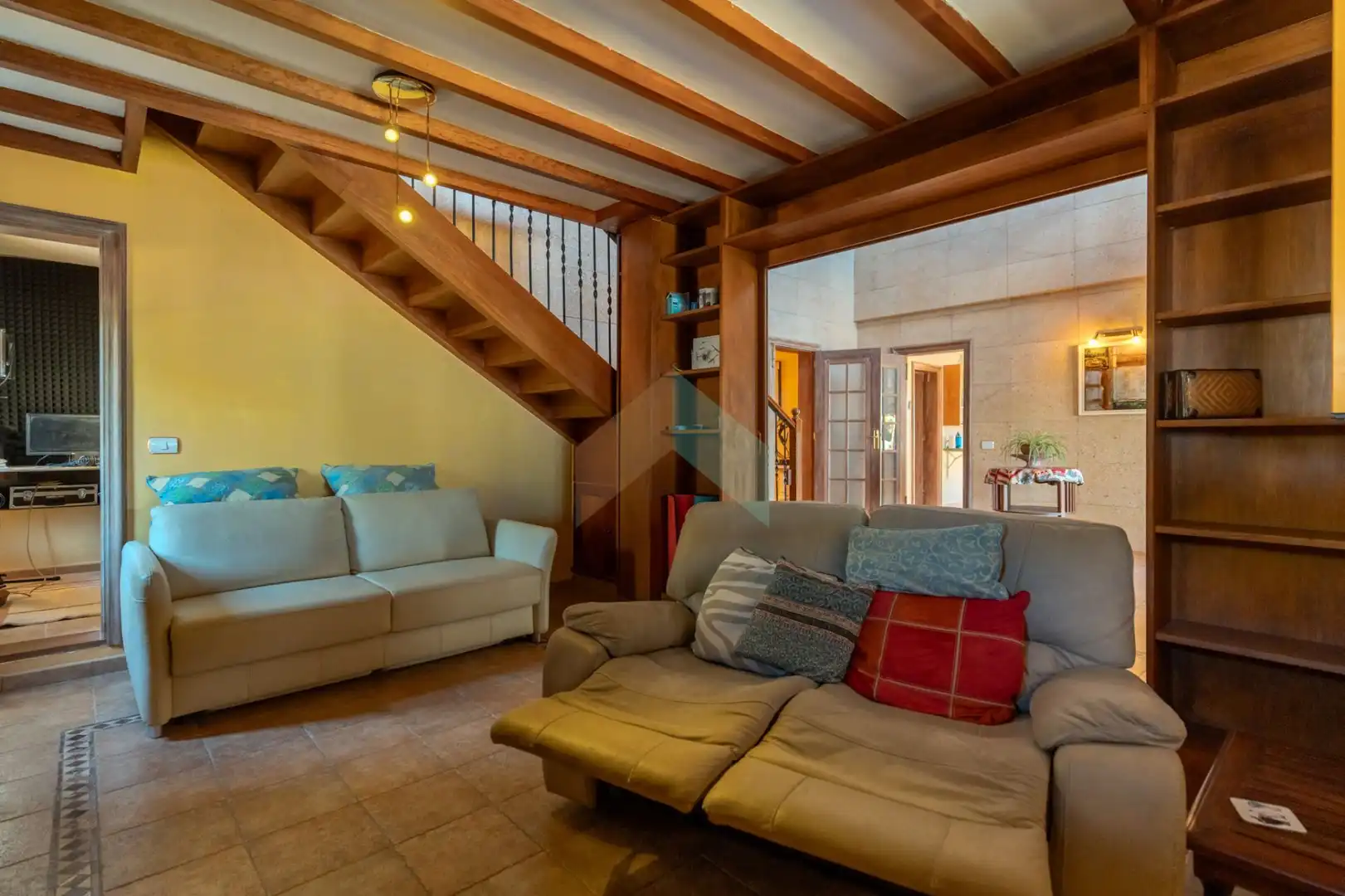 Sala de estar de Casa o chalet en venta en Arona con Aire acondicionado, Calefacción y Jardín privado