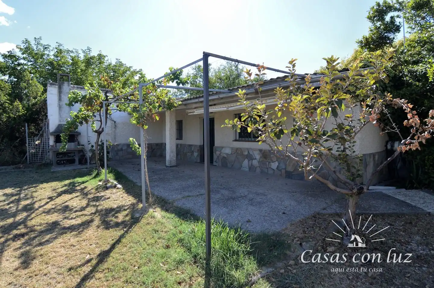 Vista exterior de Finca rústica en venta en Zaragoza con Aire acondicionado, Jardín privado y Amueblado