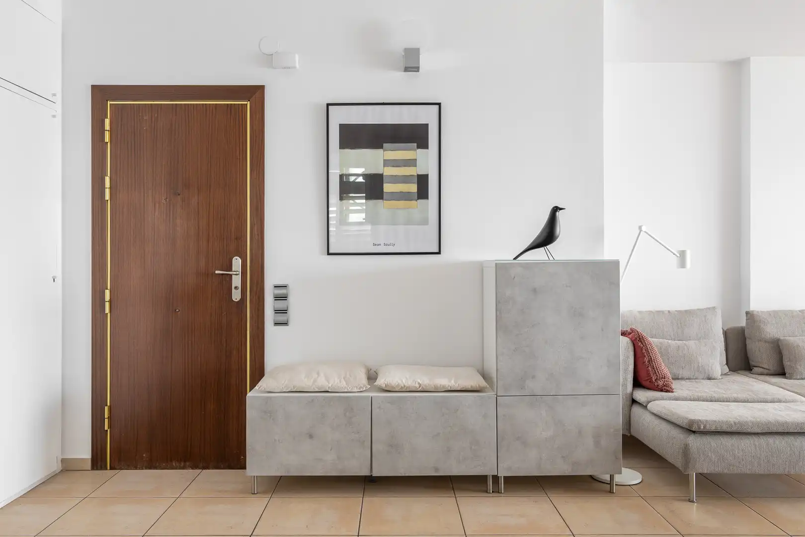 Wohnzimmer von Wohnung zur Miete in Vilassar de Mar mit Klimaanlage, Terrasse und Möbliert