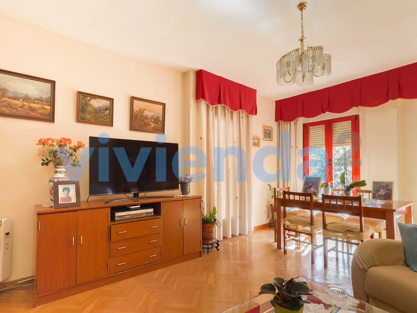 Sala de estar de Piso en venta en Madrid con Calefacción y Trastero