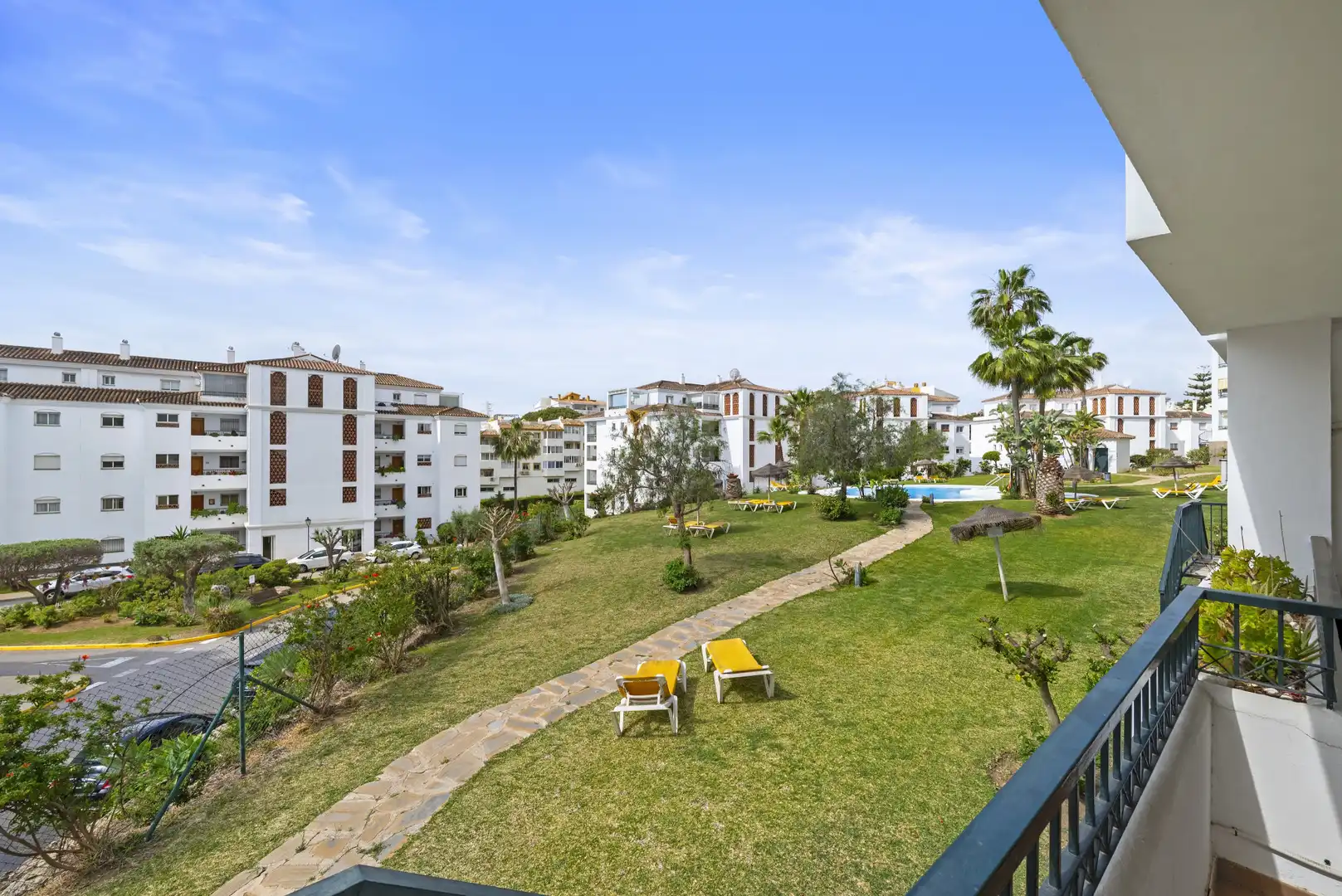 Garden of Ground floor for sale in Mijas  with Air Conditioner, Terrace and Swimming Pool