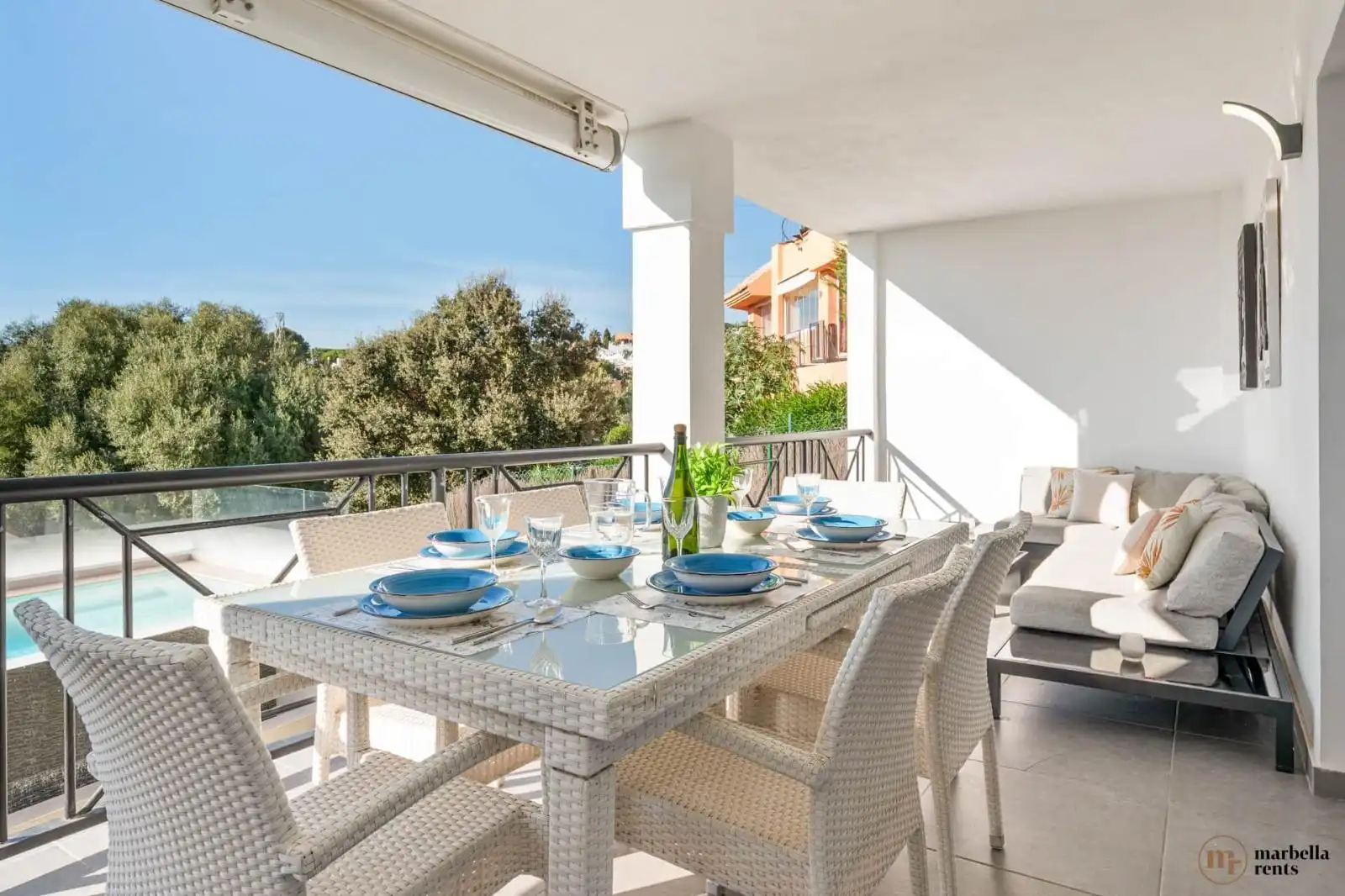 Terrace of Houses for sale in Marbella  with Air Conditioner, Private garden and Terrace