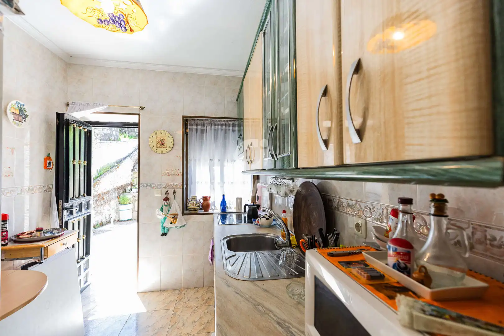 Kitchen of Houses for sale in Manzanares El Real  with Heating, Private garden and Swimming Pool