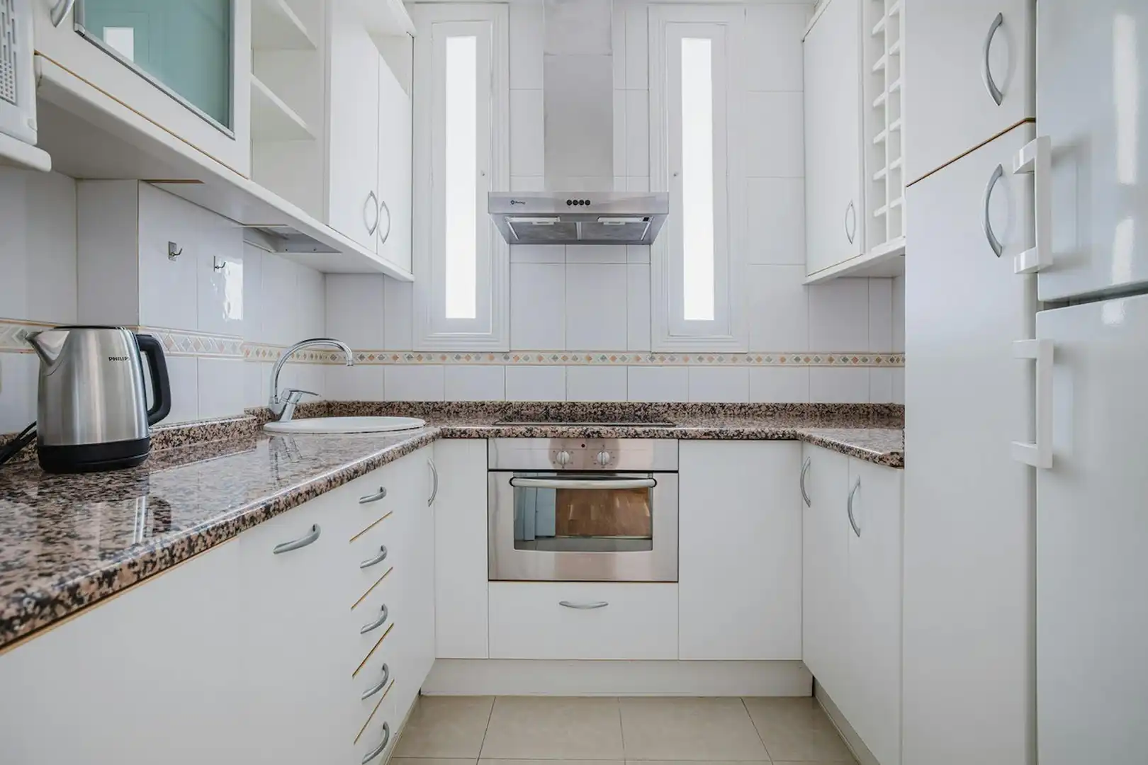 Küche von Wohnung zur Miete in Madrid mit Klimaanlage, Heizung und Möbliert