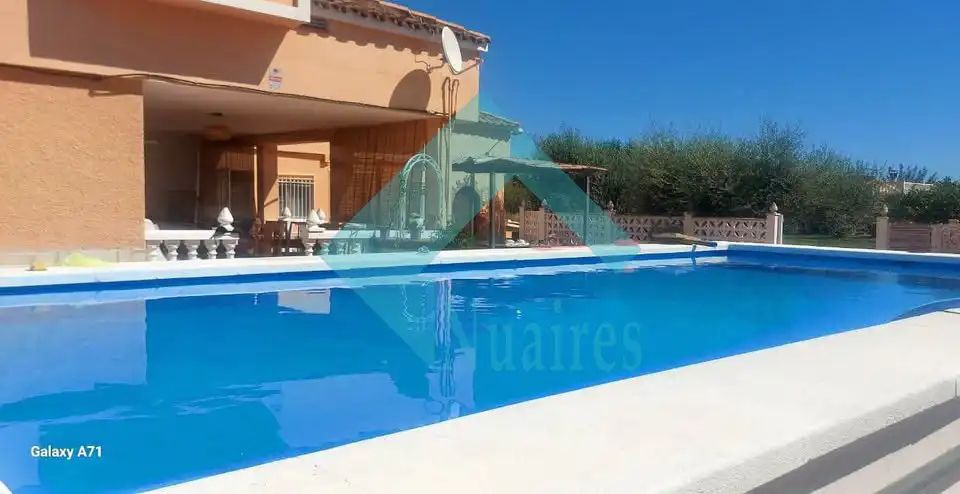 Swimming pool of Houses for rent in Castellón de la Plana / Castelló de la Plana  with Air Conditioner, Private garden and Terrace