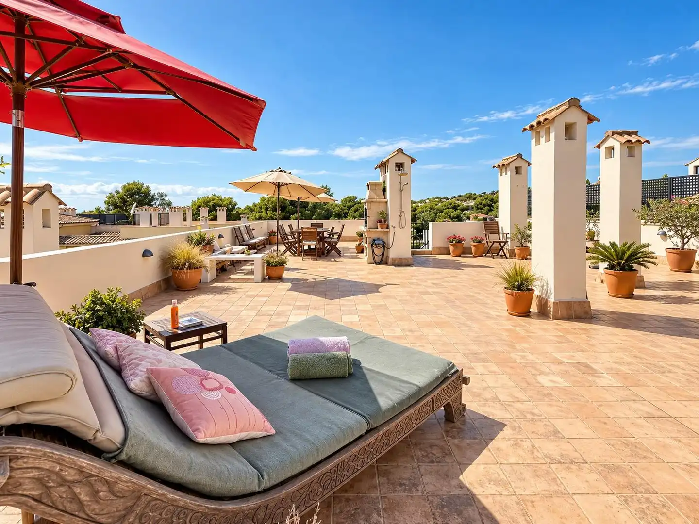 Terrace of Attic for sale in Calvià  with Air Conditioner, Private garden and Terrace