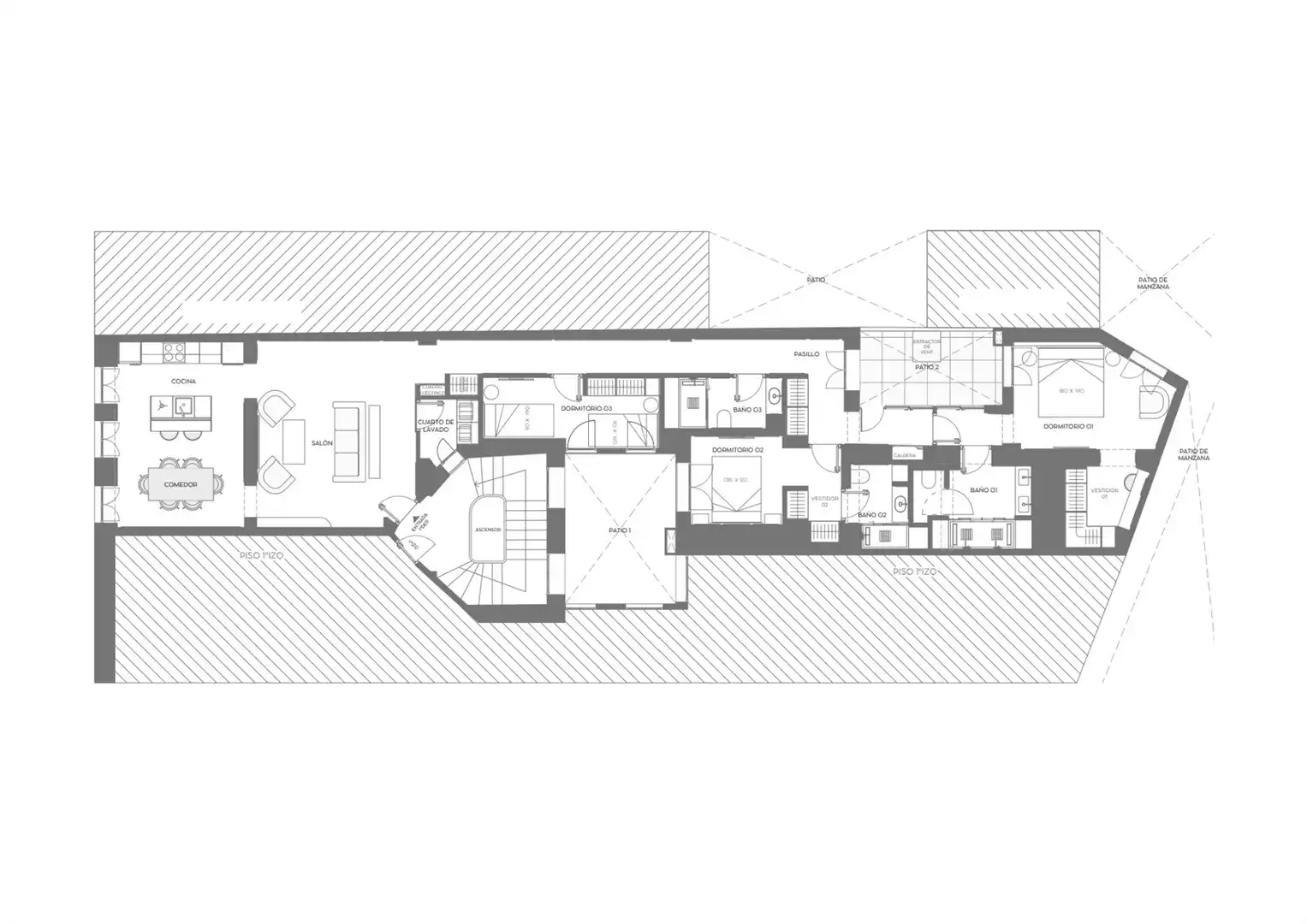 Apartament en venda en Madrid amb Aire condicionat
