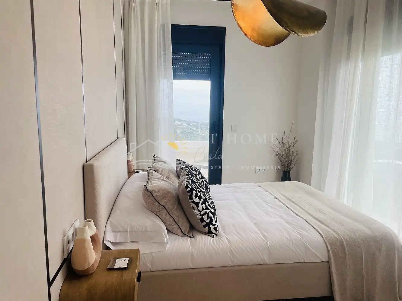 Schlafzimmer von Wohnungen zum Verkauf in Rincón de la Victoria mit Terrasse, Schwimmbad und Ofen