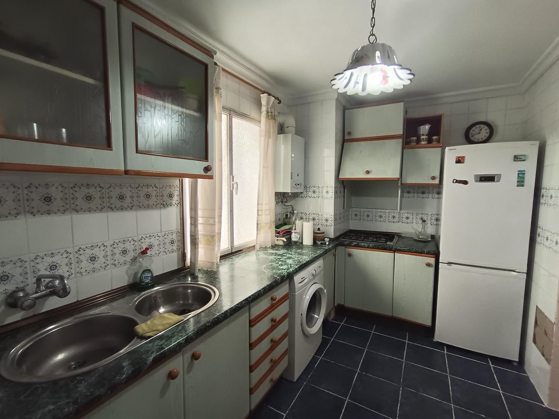 Cocina de Piso en venta en Málaga Capital con Terraza