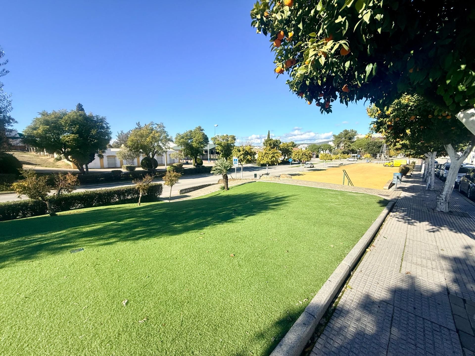 Vista exterior de Piso en venta en Burguillos con Jardín privado