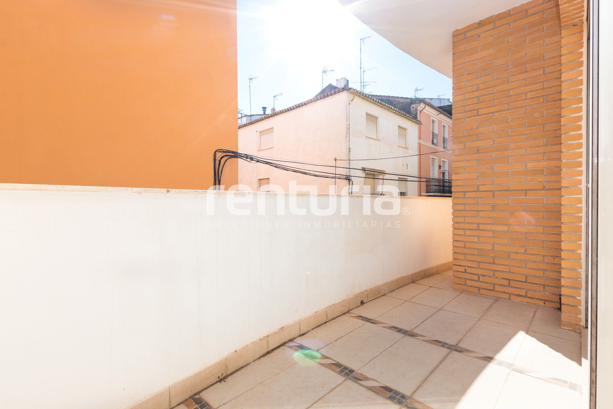 Exterior view of Flat for sale in La Font de la Figuera  with Air Conditioner, Terrace and Oven