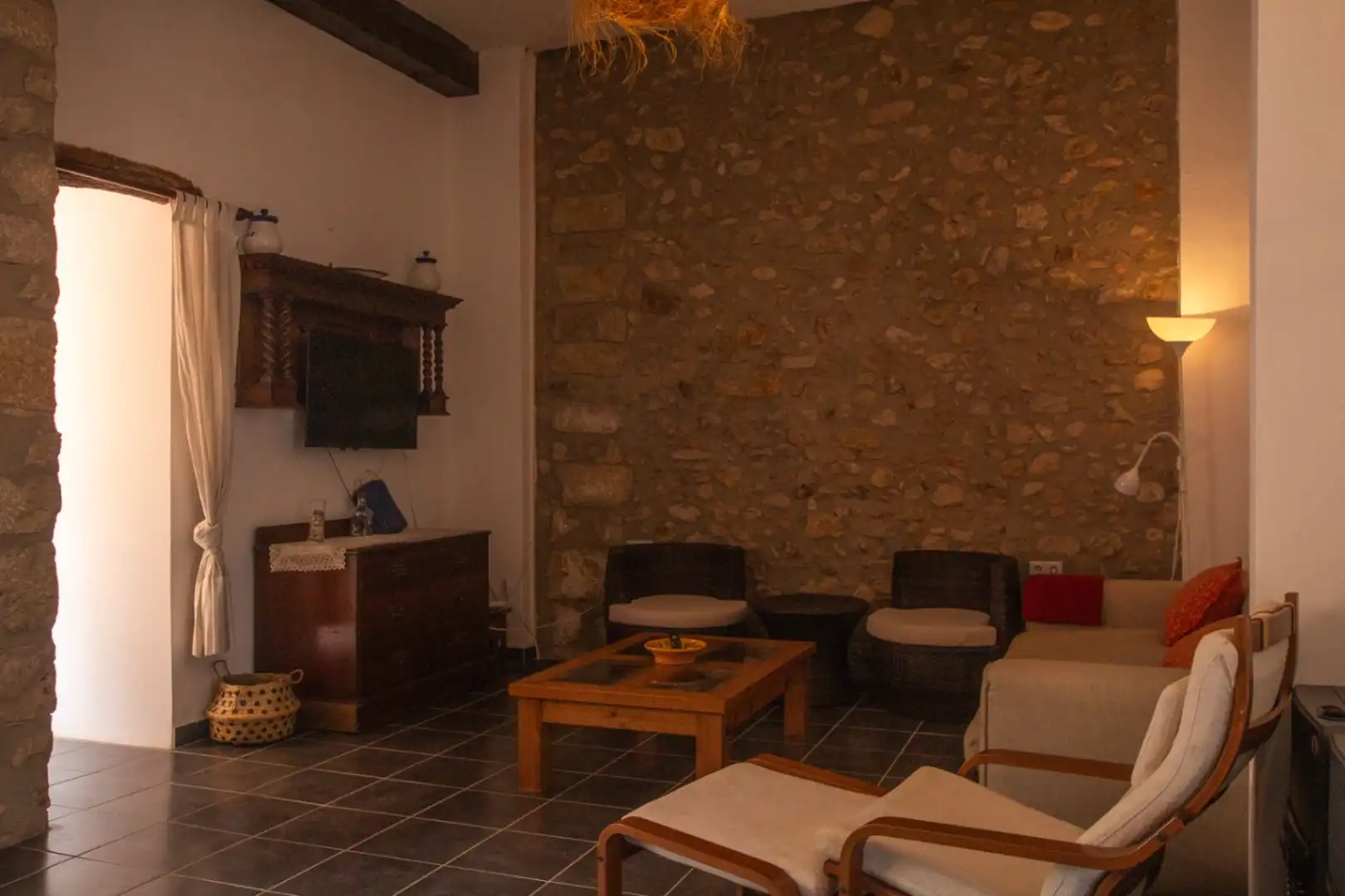 Sala d'estar de Finca rústica en venda en Xaló amb Terrassa, Traster i Balcó