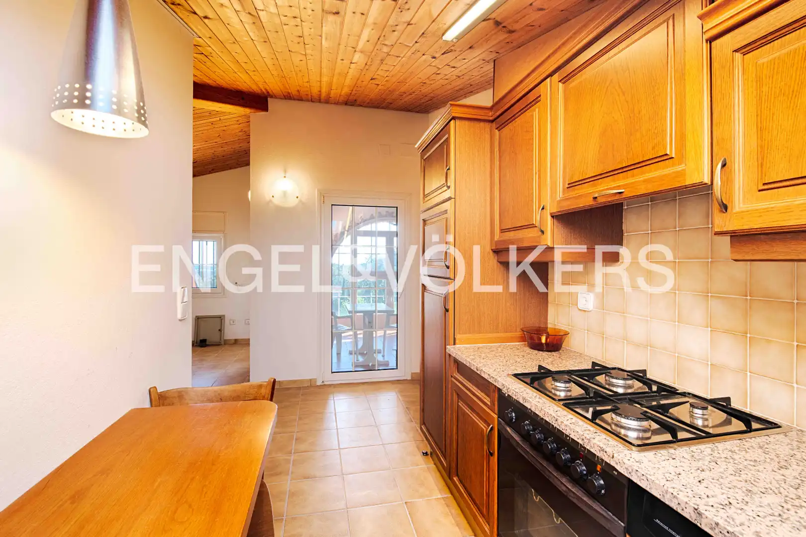 Küche von Country house zum Verkauf in Rabós mit Heizung, Privatgarten und Terrasse
