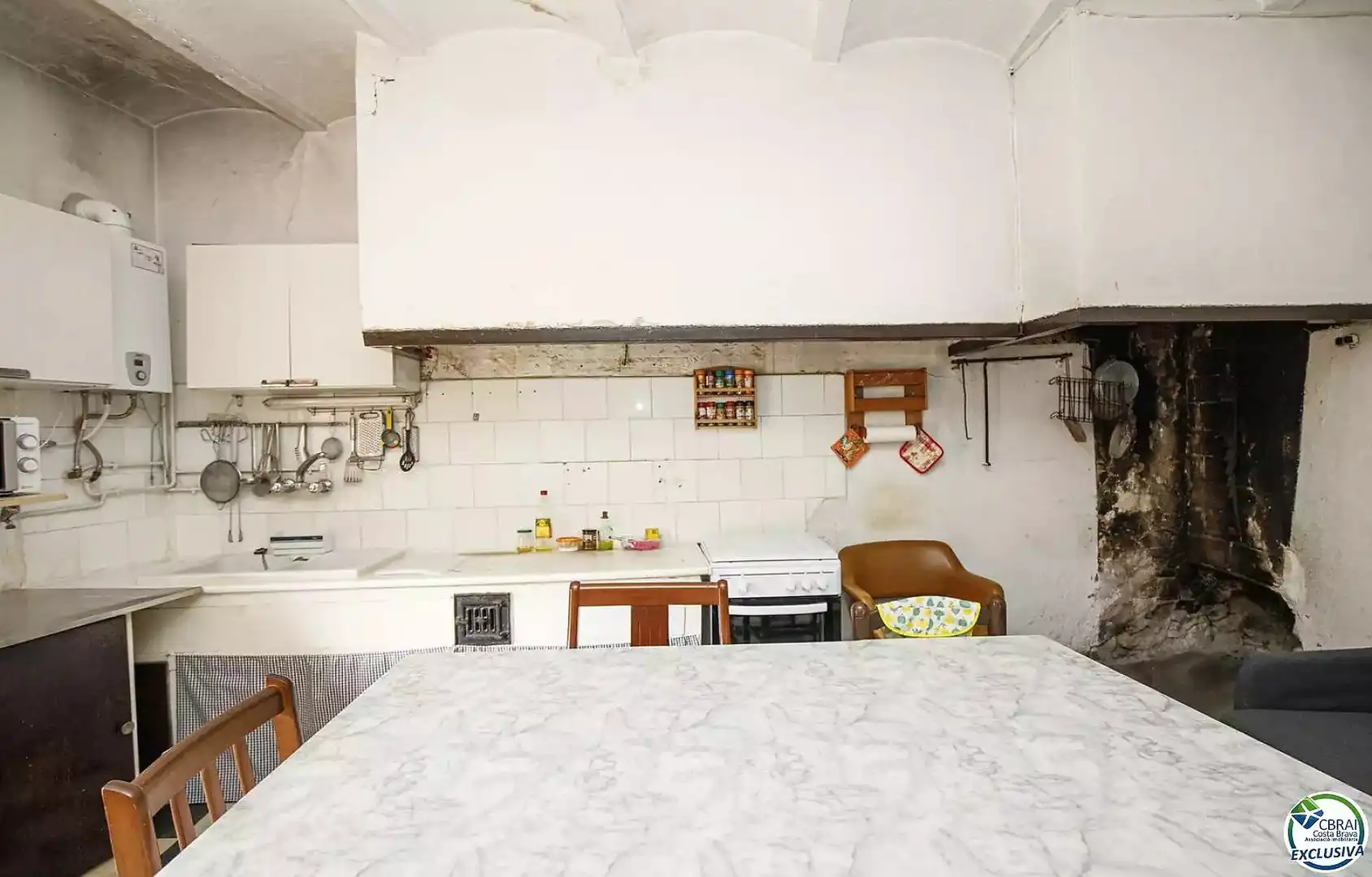 Cocina de Casa o chalet en venta en Palau de Santa Eulàlia con Trastero