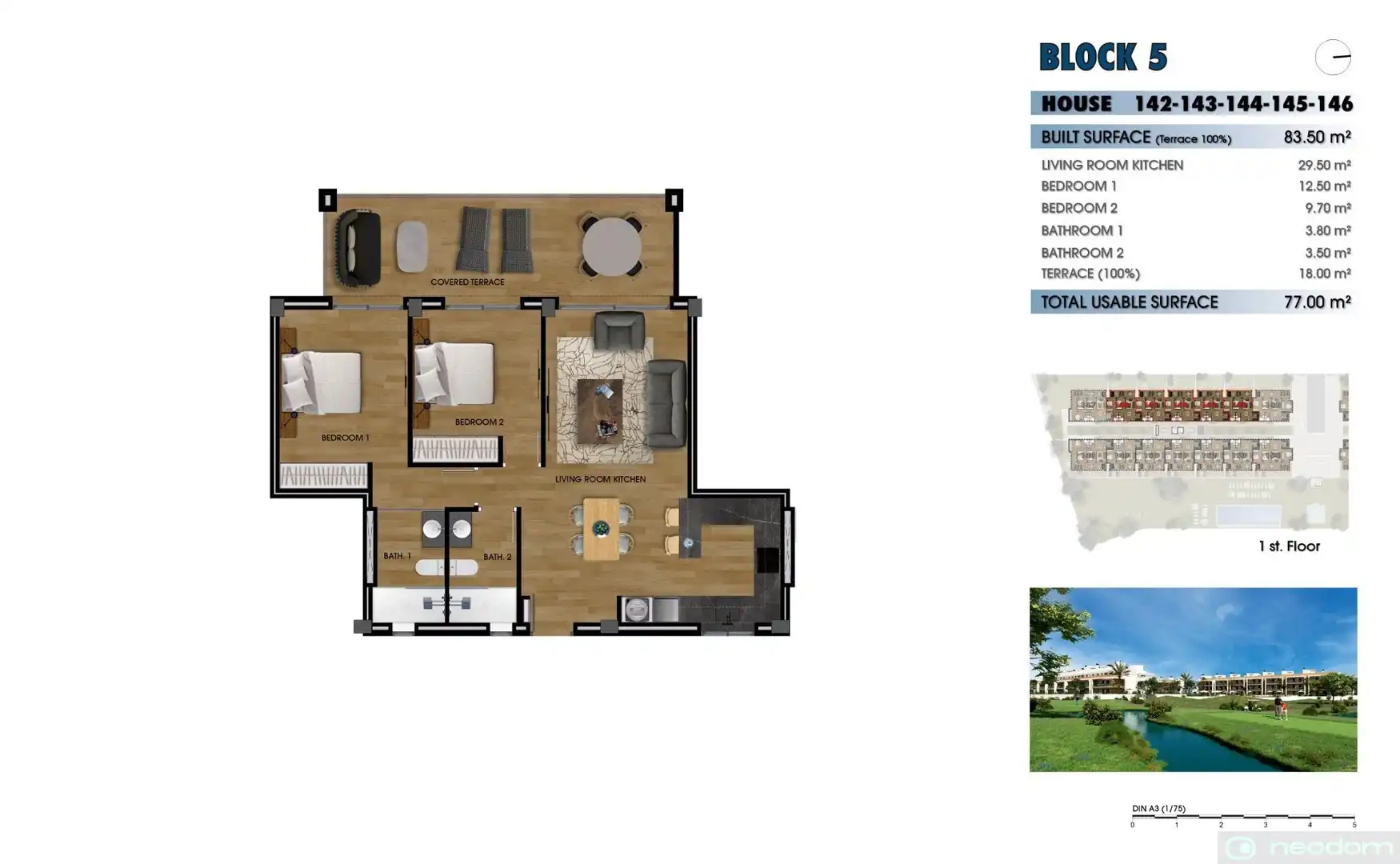 Flat with pool for sale in Las Lomas de Rame - Bahía Bella, imagen 19