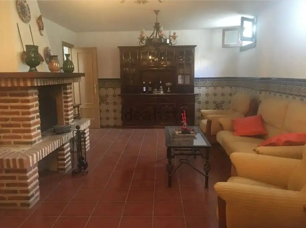 Living room of Houses for sale in Móstoles  with Heating, Private garden and Terrace