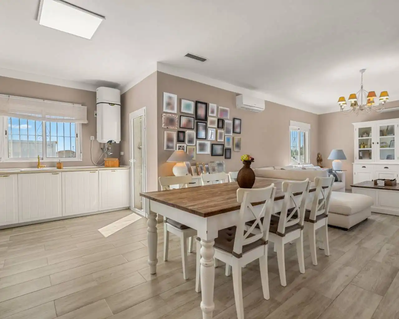 Dining room of Houses for sale in Orihuela  with Air Conditioner, Heating and Terrace