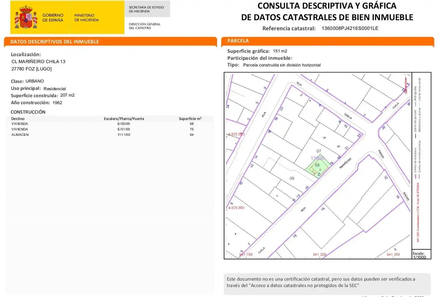 Maison avec jardin à vendre à MARIÑEIRO CHILA, imagen 62