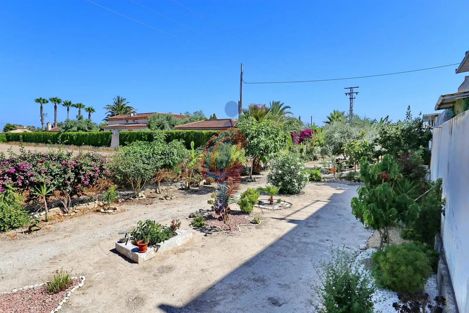 Jardín de Planta baja en venta en Daya Nueva con Jardín privado, Terraza y Amueblado