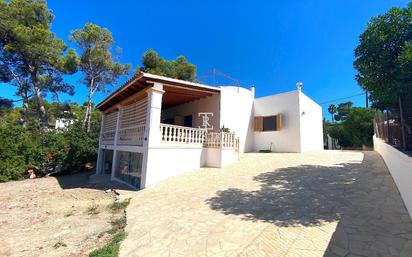 Vista exterior de Casa o xalet en venda en Sant Antoni de Portmany amb Terrassa