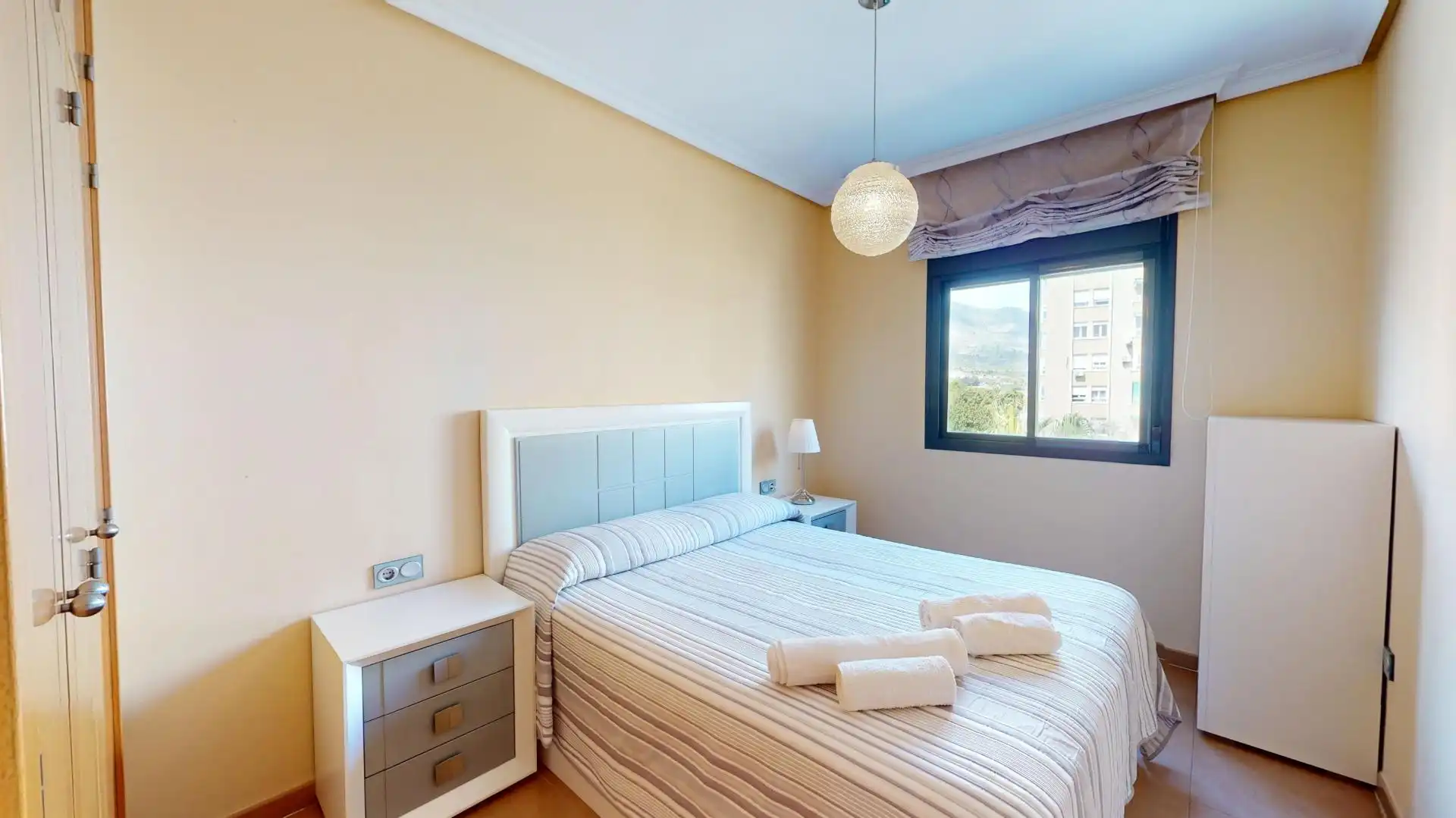 Bedroom of Flat for rent in Torremolinos  with Air Conditioner, Heating and Terrace
