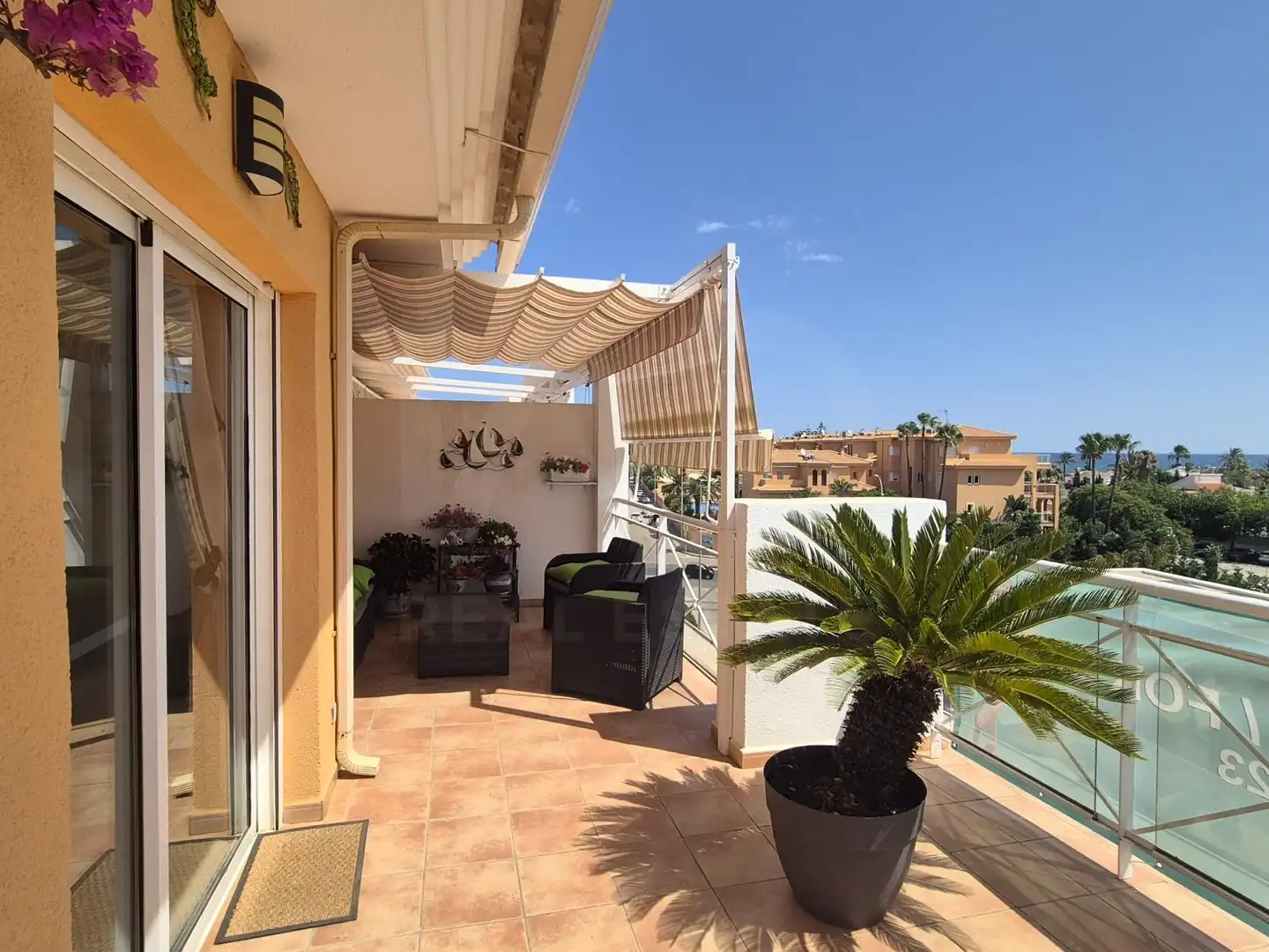 Terrace of Flat for sale in Dénia  with Air Conditioner, Heating and Terrace
