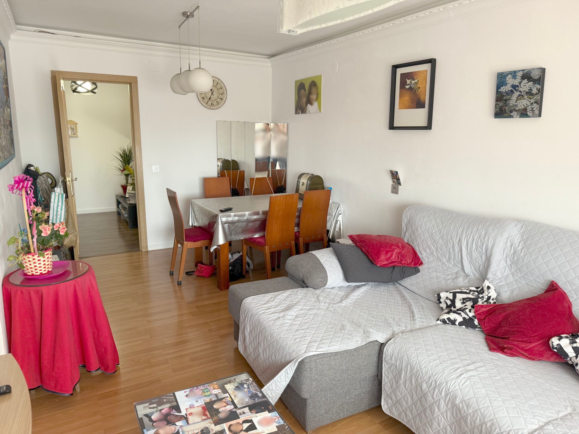 Sala d'estar de Pis en venda en Málaga Capital amb Terrassa, Moblat i Piscina comunitària