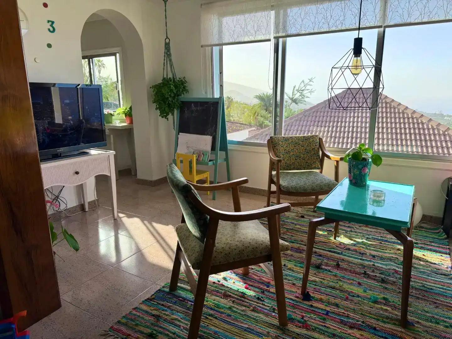 Sala d'estar de Casa o xalet en venda en La Orotava