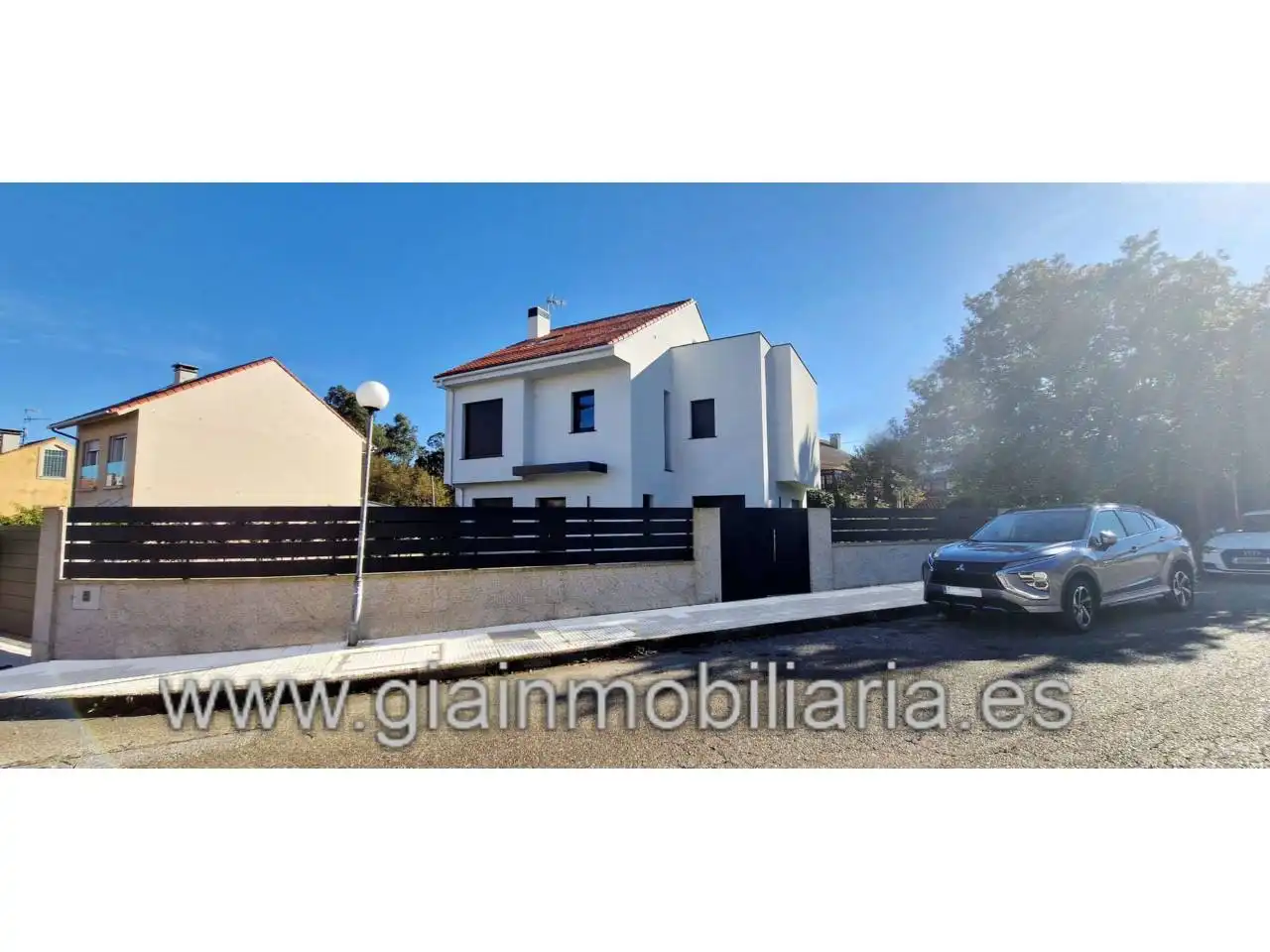 Exterior view of Houses for sale in Baiona  with Heating, Private garden and Terrace
