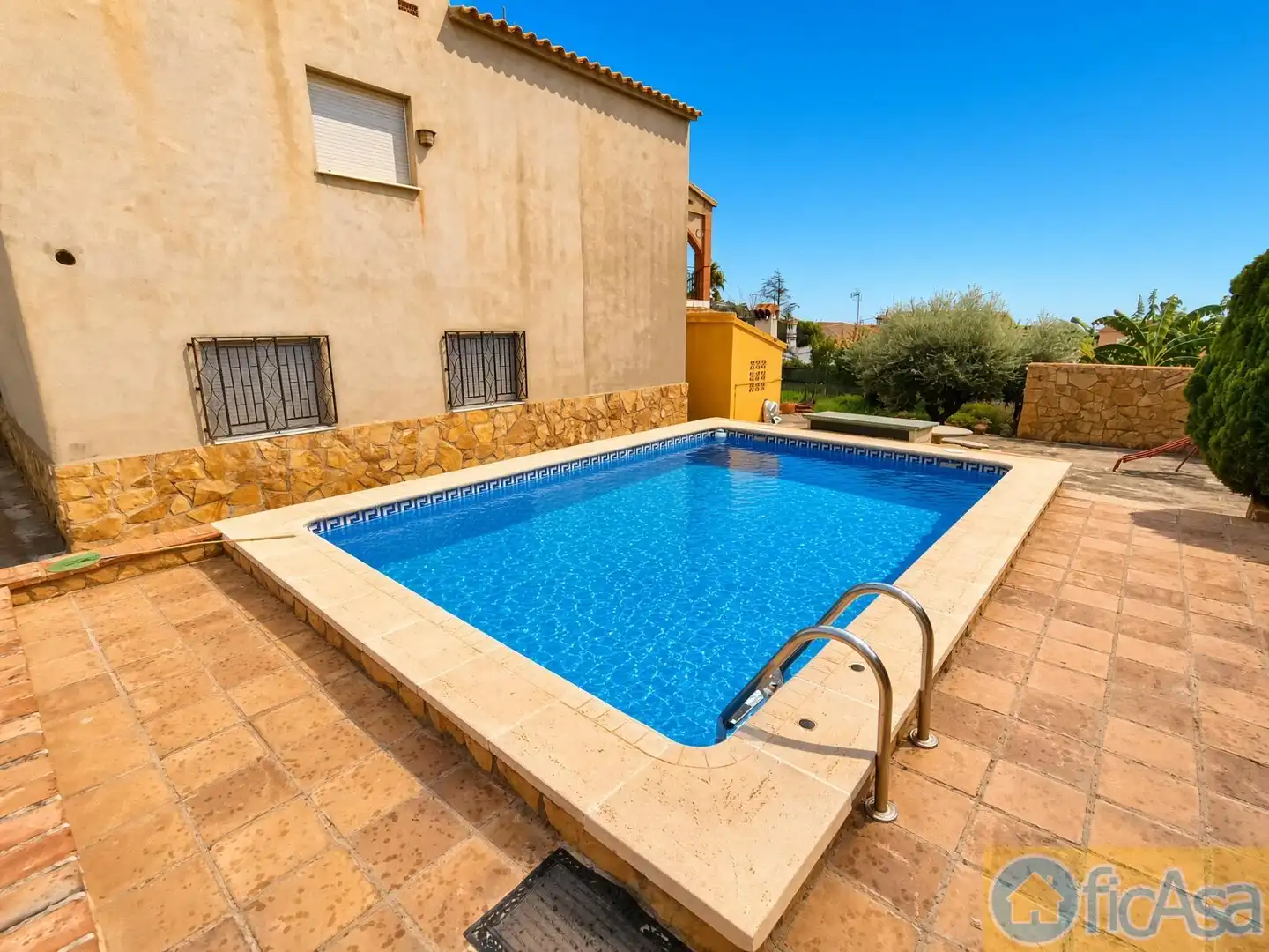 Swimming pool of Houses for sale in Borriol  with Terrace, Storage room and Swimming Pool