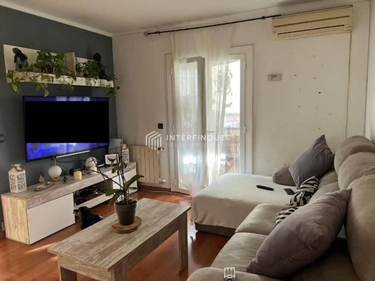 Wohnzimmer von Wohnung zum Verkauf in Mataró mit Klimaanlage, Heizung und Parkett