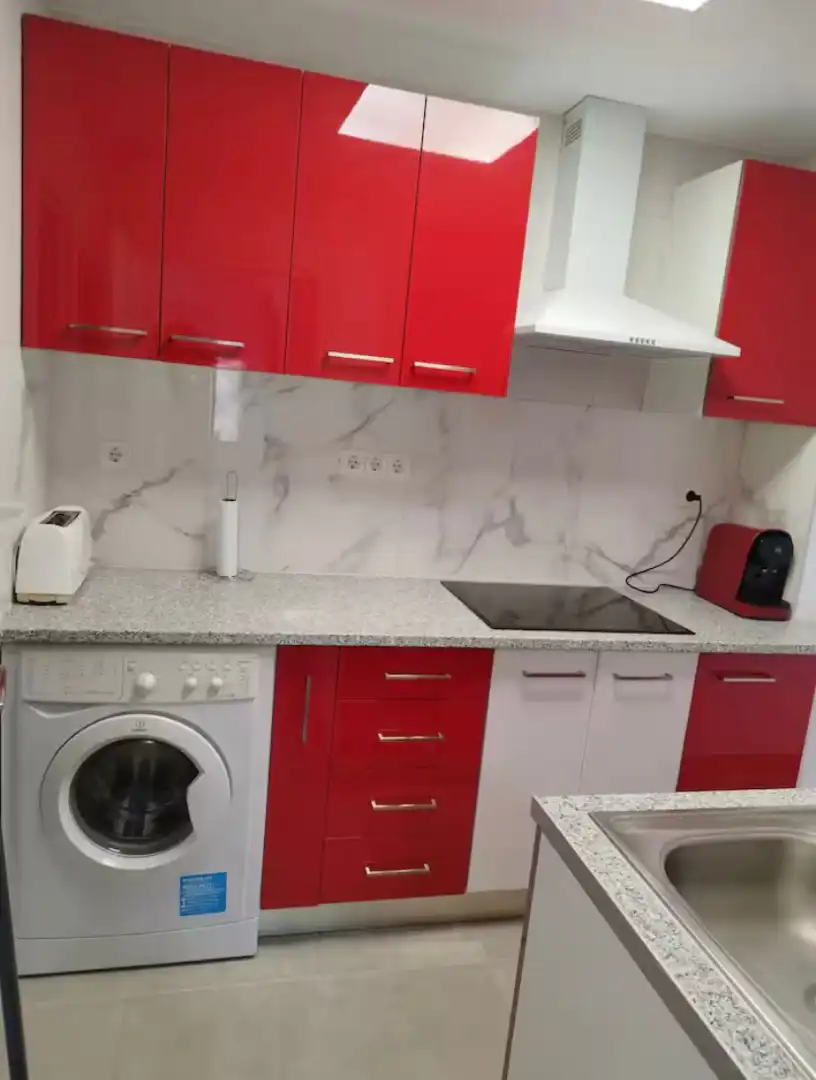 Cocina de Piso de alquiler en Sagunto / Sagunt con Aire acondicionado, Calefacción y Amueblado