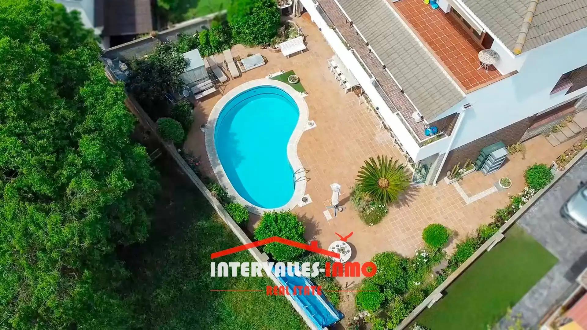 Piscina de Casa o chalet en venta en Palau-solità i Plegamans con Aire acondicionado, Calefacción y Jardín privado