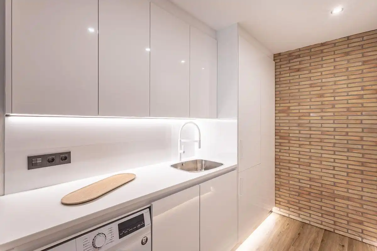 Küche von Wohnung zur Miete in Granada mit Möbliert