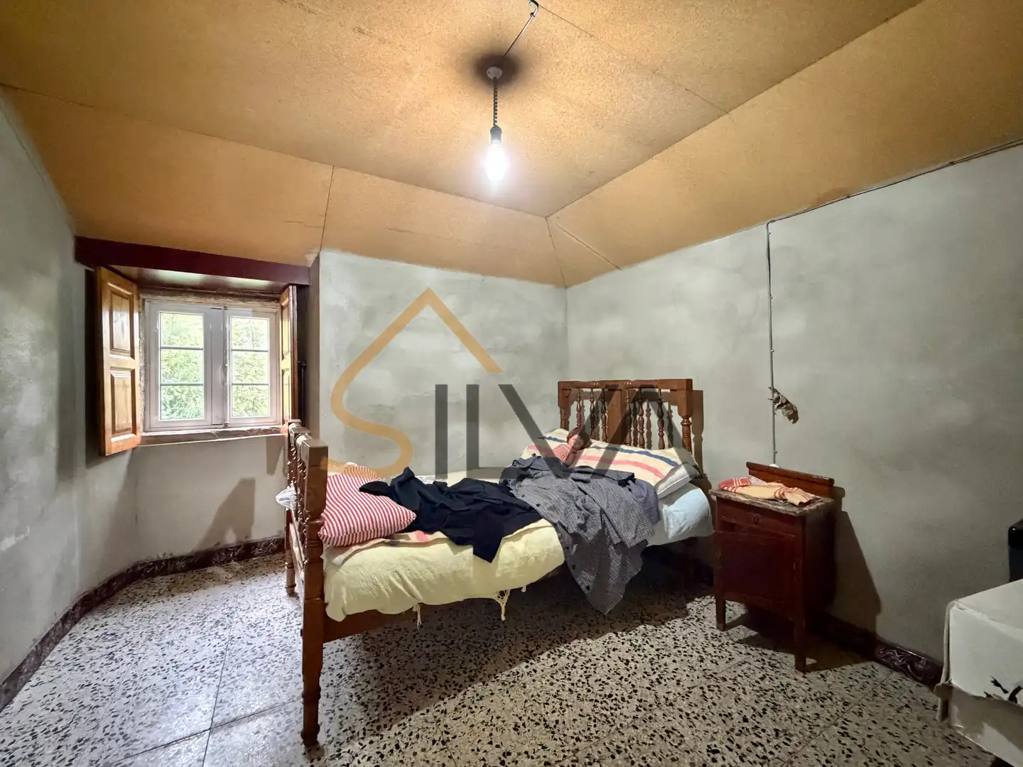 Sala d'estar de Casa o xalet en venda en Láncara amb Moblat