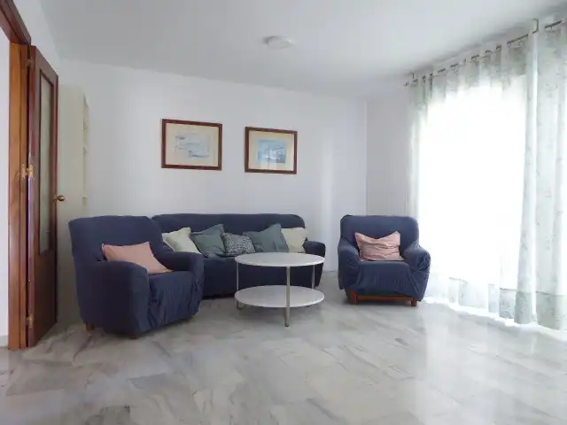 Living room of Flat for rent in Málaga  with Air Conditioner, Furnished and Oven