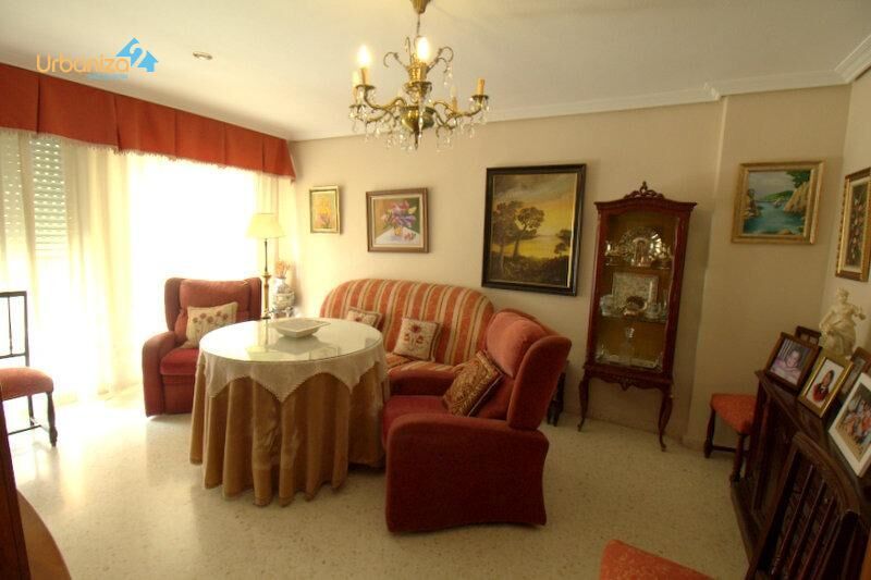 Living room of Flat for sale in Badajoz Capital  with Terrace and Balcony