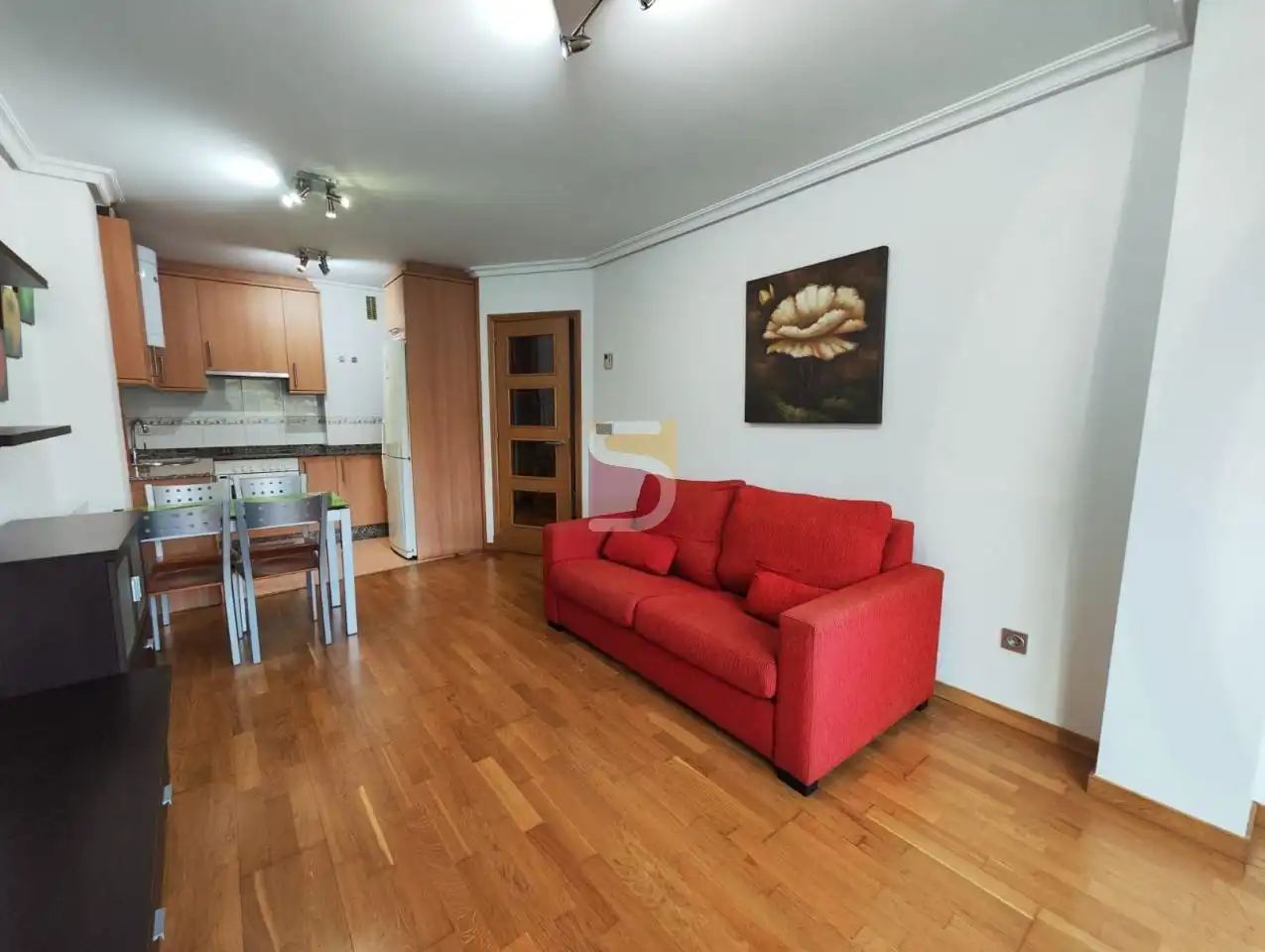 Sala de estar de Apartamento de alquiler en Nigrán con Calefacción, Trastero y Amueblado