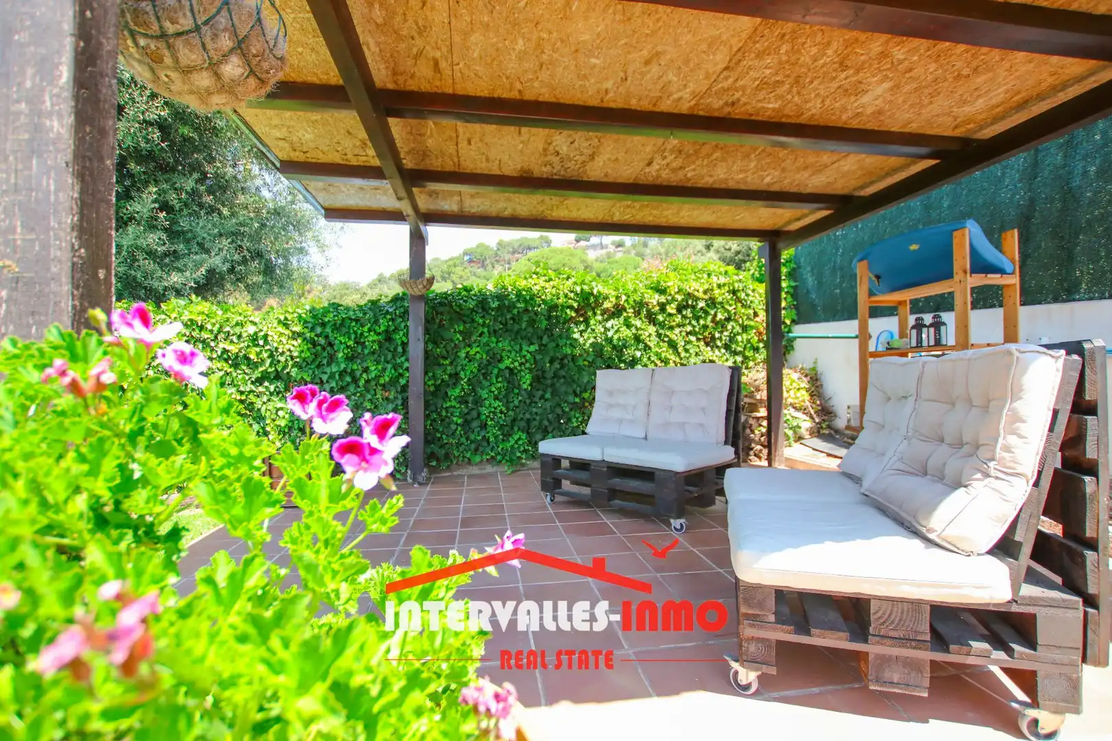 Terrace of Houses for sale in Bigues i Riells del Fai  with Air Conditioner, Heating and Private garden
