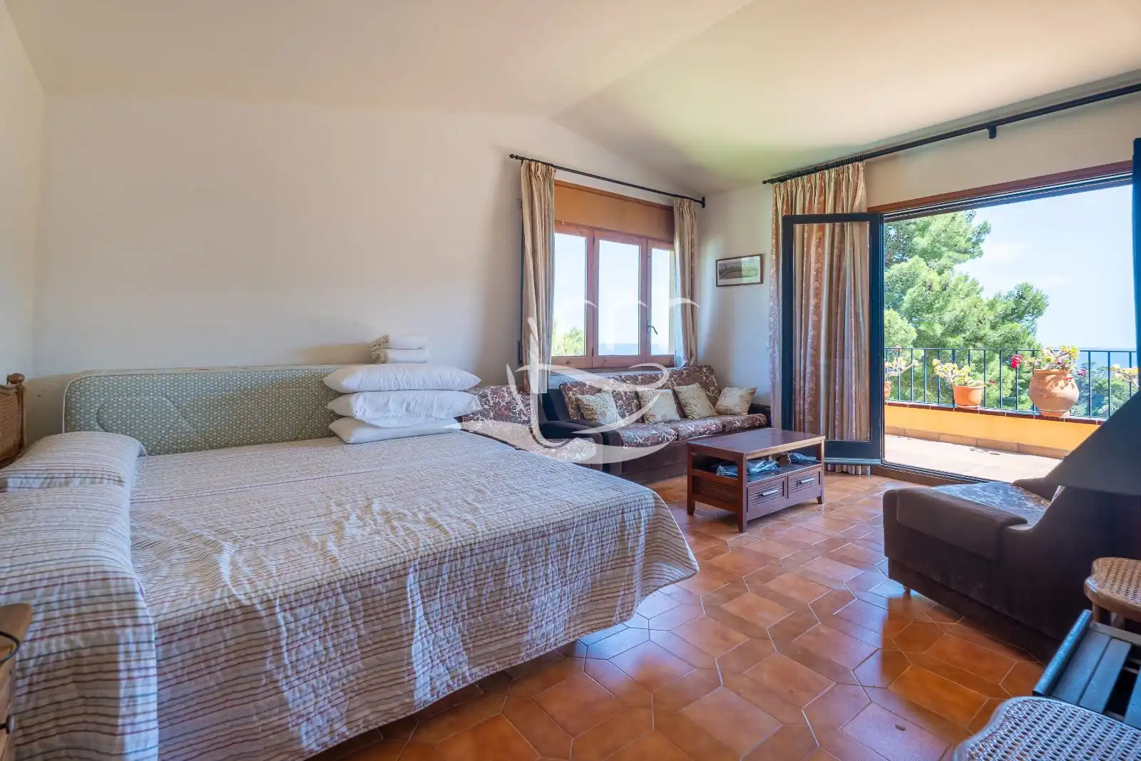Bedroom of Detached homes for sale in Palafrugell  with Air Conditioner, Heating and Storage room