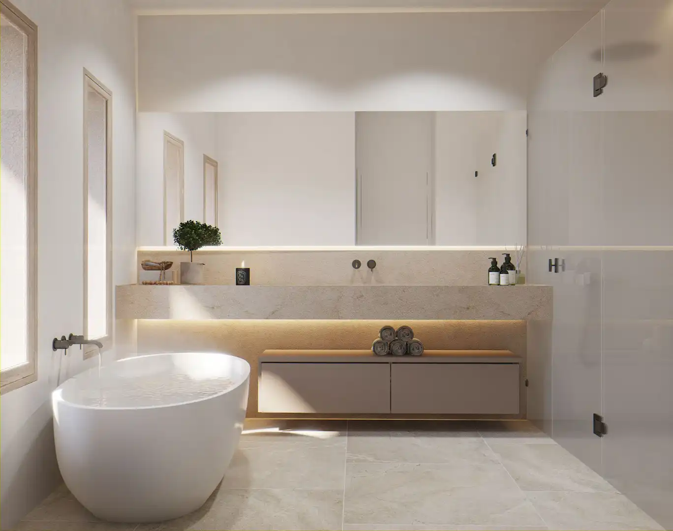Baño de Finca rústica en venta en Artà con Calefacción y Amueblado