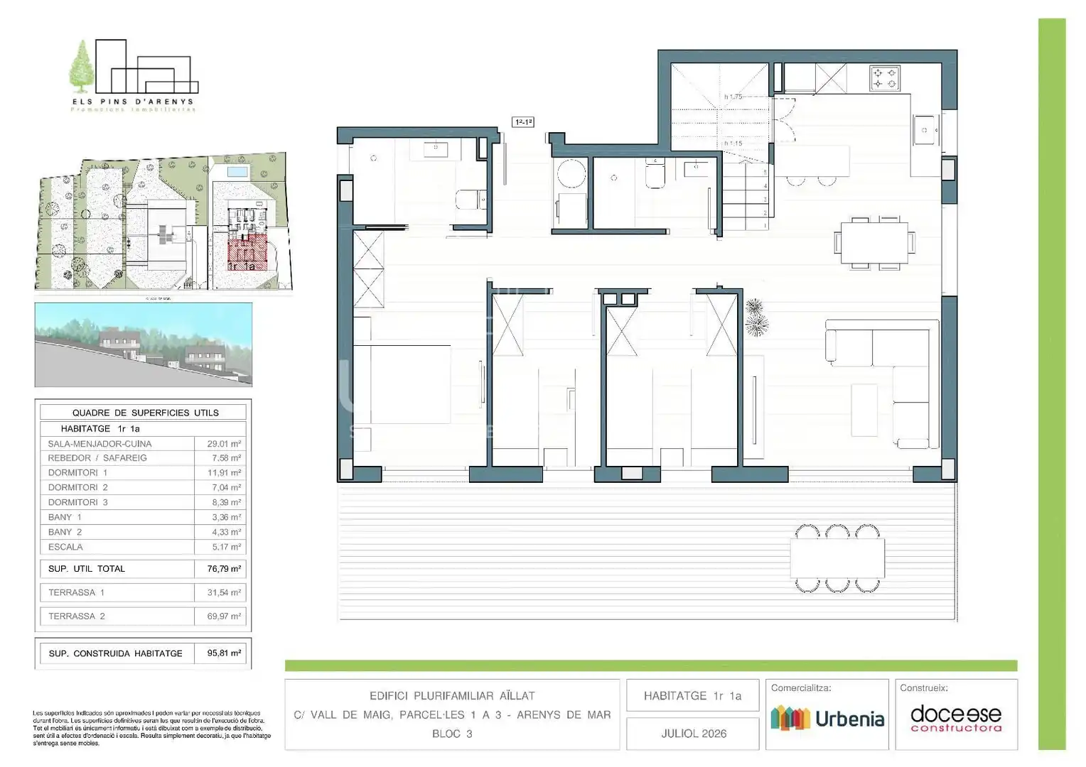 Penthouse with pool for sale in Vall de Mig, imagen 9