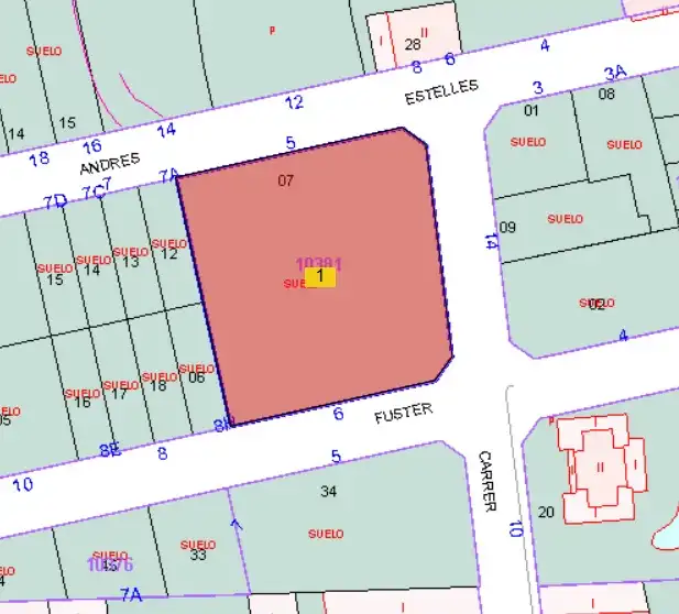 Residential land for sale in Carrer de Vicent Andrés Estellés 5, imagen 2